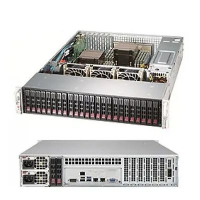 32G SYS-220BT-HNTR Intel 6226R CPU Supermicro Twin Server SSG-2029P-E1CR24H X12
