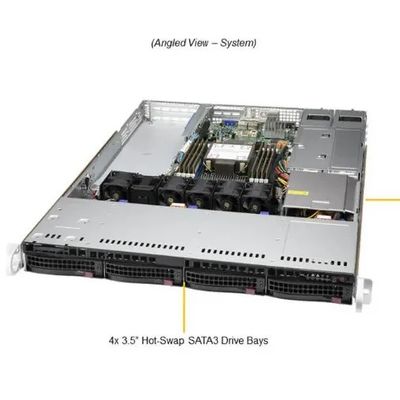 32G SYS-220BT-HNTR Intel 6226R CPU Supermicro Twin Server SSG-2029P-E1CR24H X12