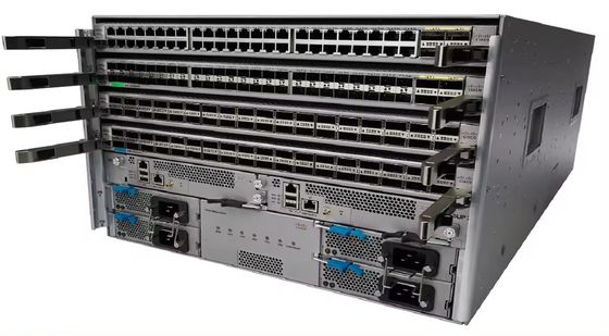 Original Nexus 9500 Series 4 Slot Core Network Switch N9K-C9504 VLAN Support