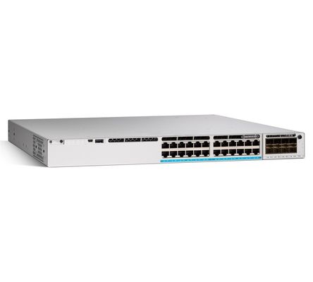 9300L 24 Port Network Switch 4x10G Uplink With Flash Memory 128MB